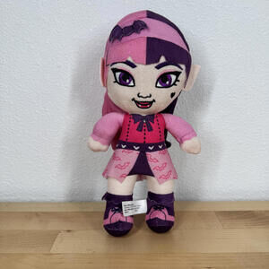 Draculaura Monster High Plush Doll Stuffed Animalβ 8"